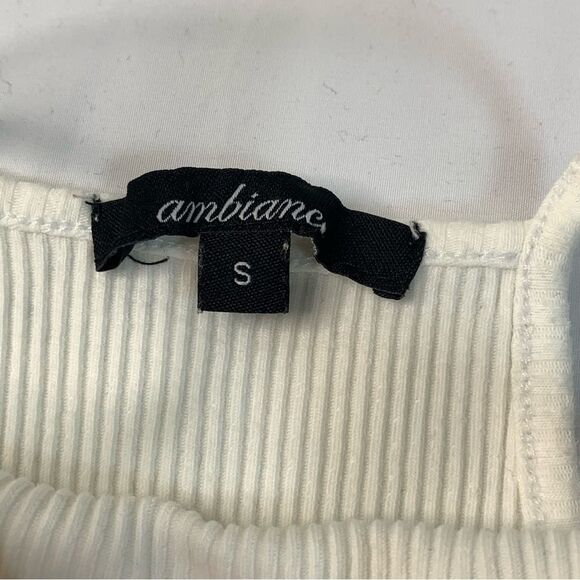 Forever21 and Ambiance Bodysuit Tank and Smocked Top Small - Picture 3 of 10